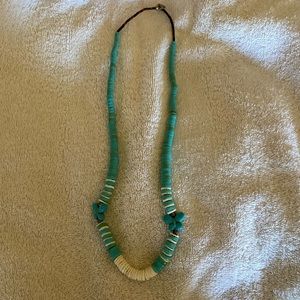 Beautiful sterling silver and turquoise necklace with beautiful butterflies.